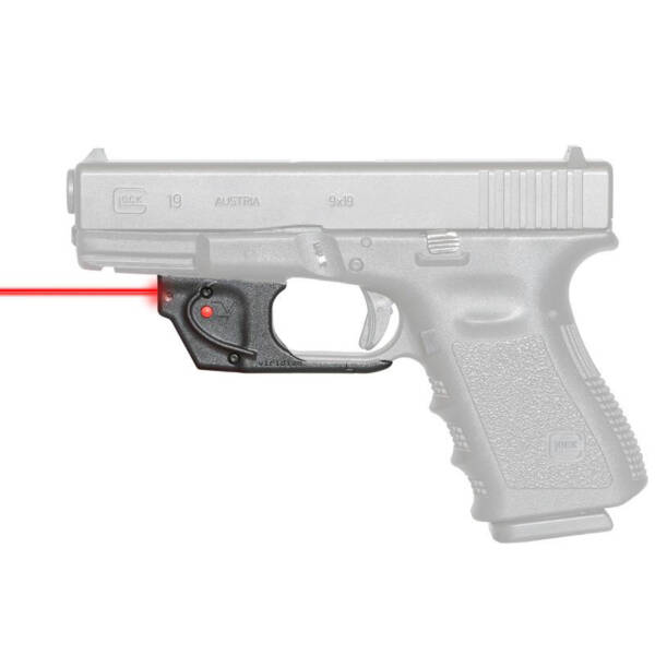 Viridian Essential Red Laser Sight for Glock 22/23/17/19/26/27, Non-ECR
