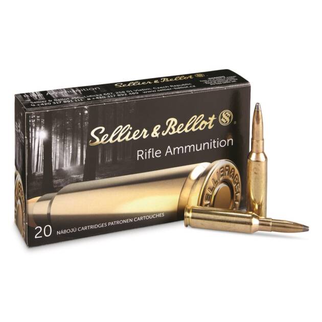 Sellier & Bellot, 6.5mm Creedmoor, FMJ, 140 Grain, 500 Rounds