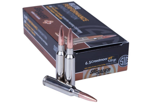Sig Sauer 6.5 Creedmoor HT 120 gr Solid Copper Projectile 20/Box