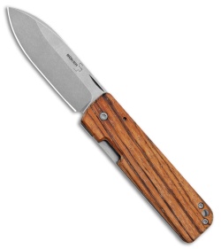 Boker Plus Panchenko Lancer 42 Frame Lock Knife Zebrawood (2.75" SW) 01BO466