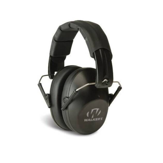 Walker’s Game Ear Pro Low Profile Earmuffs Black