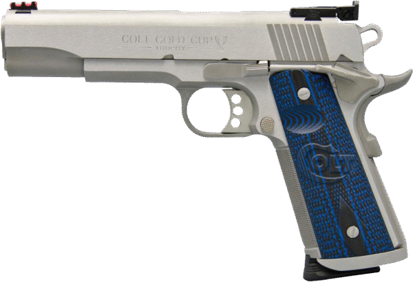 Colt Mfg Gold Cup 45 ACP SAO 5" 8+1 RD O5970XETT
