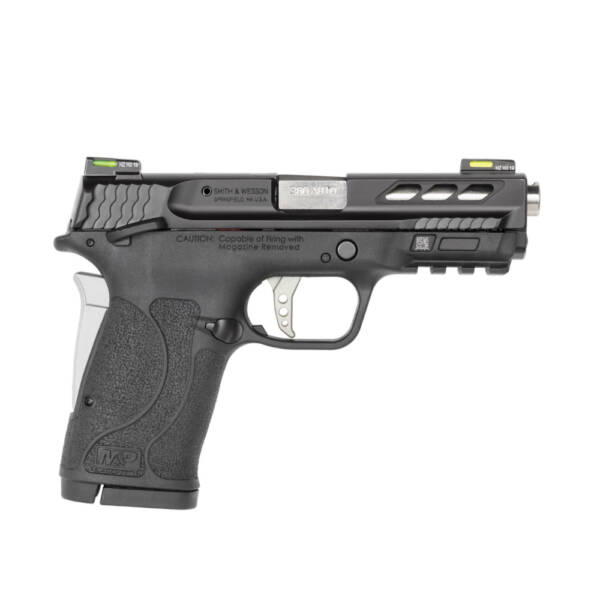 Smith & Wesson M&P Performance Center Silver Ported Barrel .380 Auto Pistol 3.8" 8+1 12718