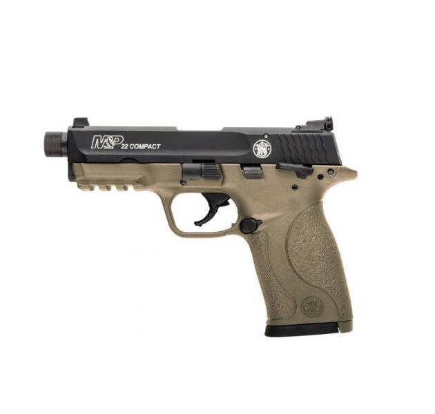 Smith & Wesson M&P22 Compact FDE 22lr 3.5" 10+1 10242