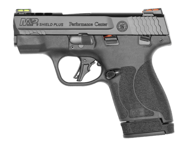 Smith & Wesson Performance Center M&P Shield Plus 9mm Handgun w/Manual Safety 10/13+1 3.1" 13254